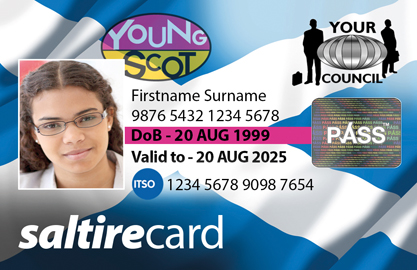 young scot card with travel